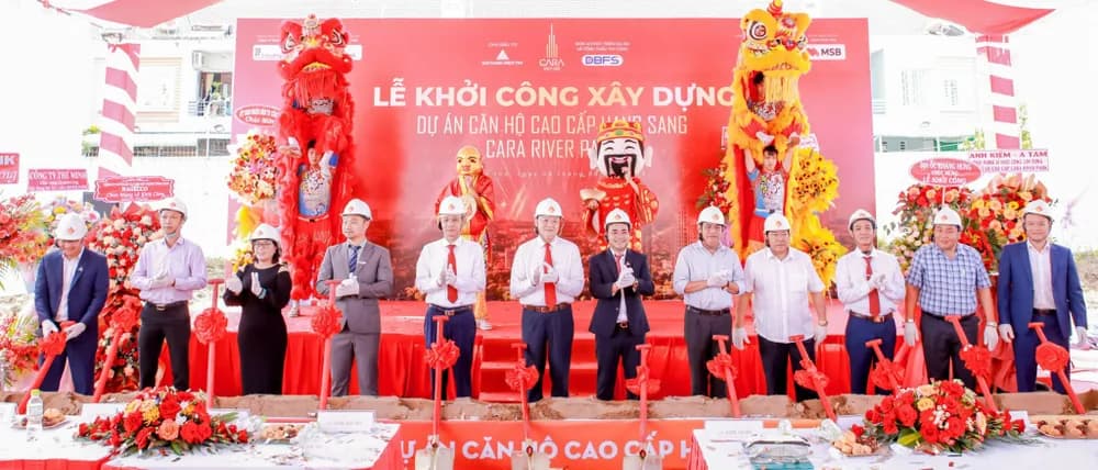Lễ Khởi Công Dự Án Cara River Park: Biểu Tượng Mới Cho Đô Thị Hiện Đại tại Cần Thơ